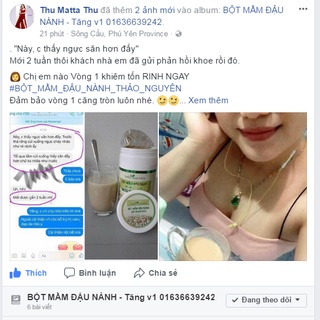 Bột mầm đậu nành Thảo Nguyên 500gr