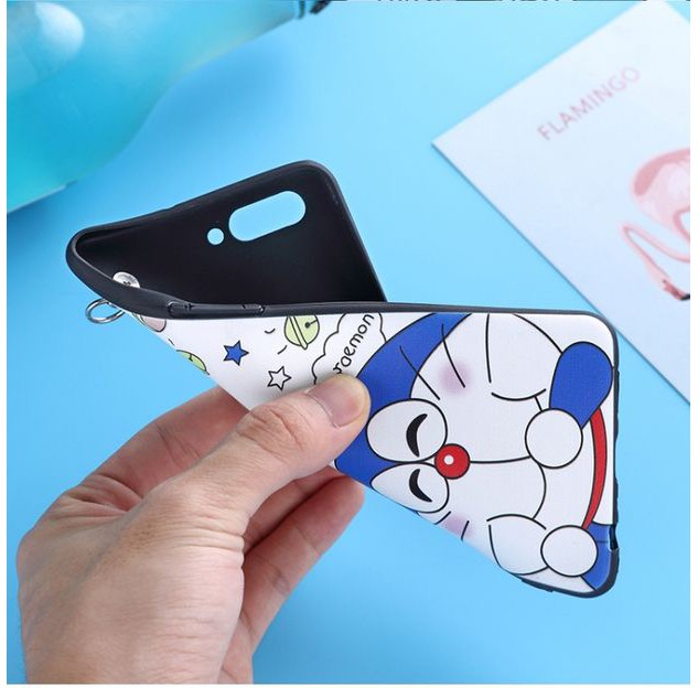Ốp Lưng In Hình Doraemon Có Dây Đeo Xinh Xắn Cho Redmi Note 5 Redmi 7 Redmi 6 Note 7 | BigBuy360 - bigbuy360.vn