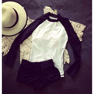 Act cool  Bikini tay dài Cực cute