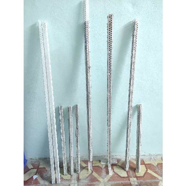 nhựa V lỗ làm trụ trồng cây. ( siêu rẻ )