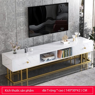 Kệ tivi treo tường phòng khách phong cách hiện đại dài 1m4 KTV003