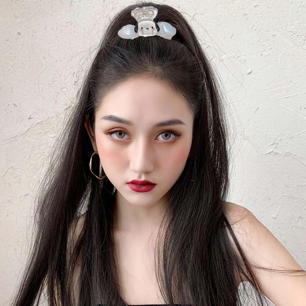 Kẹp Tóc Hình Trái Tim Lấp Lánh Dễ Thương Cho Nữ