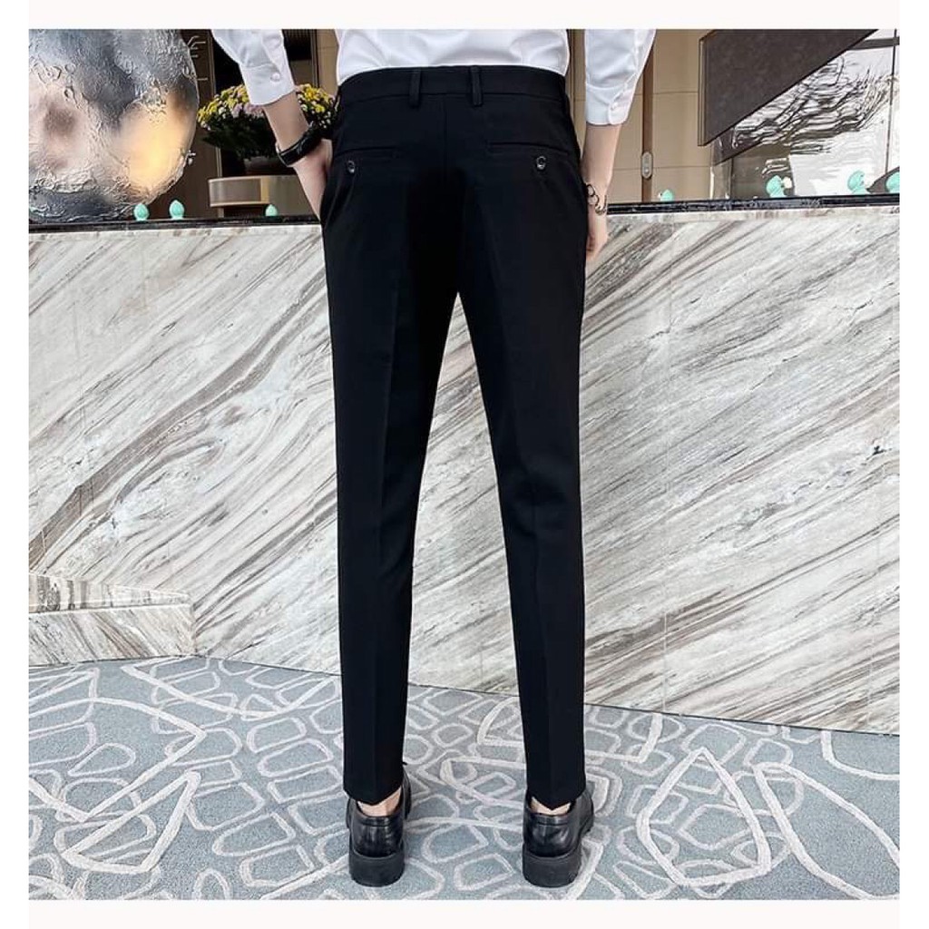 Mẫu Mới Về : Quần tây mix kẹp cao cấp 2 màu Đen + XÁM và Xanh Than ( có video ) | BigBuy360 - bigbuy360.vn