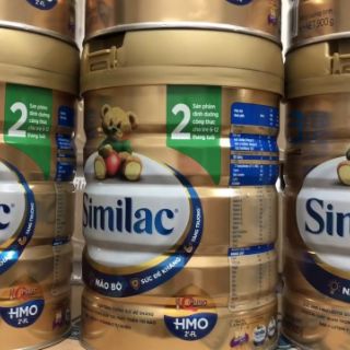 Sữa bột Similac IQ Plus 2 HMO 900g ( Mẫu Mới )
