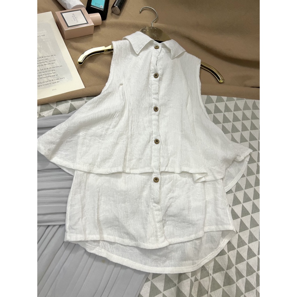 ÁO SƠ MI TRẮNG 2HAND 2