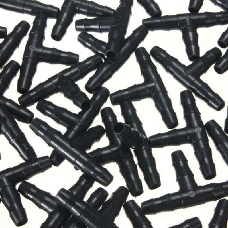 20 Tê chia cho ống Φ4/7 6 mm TE47, T chia 3 cho ống PE, LDPE, HDPE, PVC 4/7