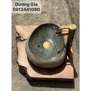 Lavabo đá cuội size nhỏ