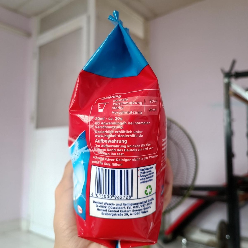 Combo 2 bịch bột rửa chén Somat 1.2kg