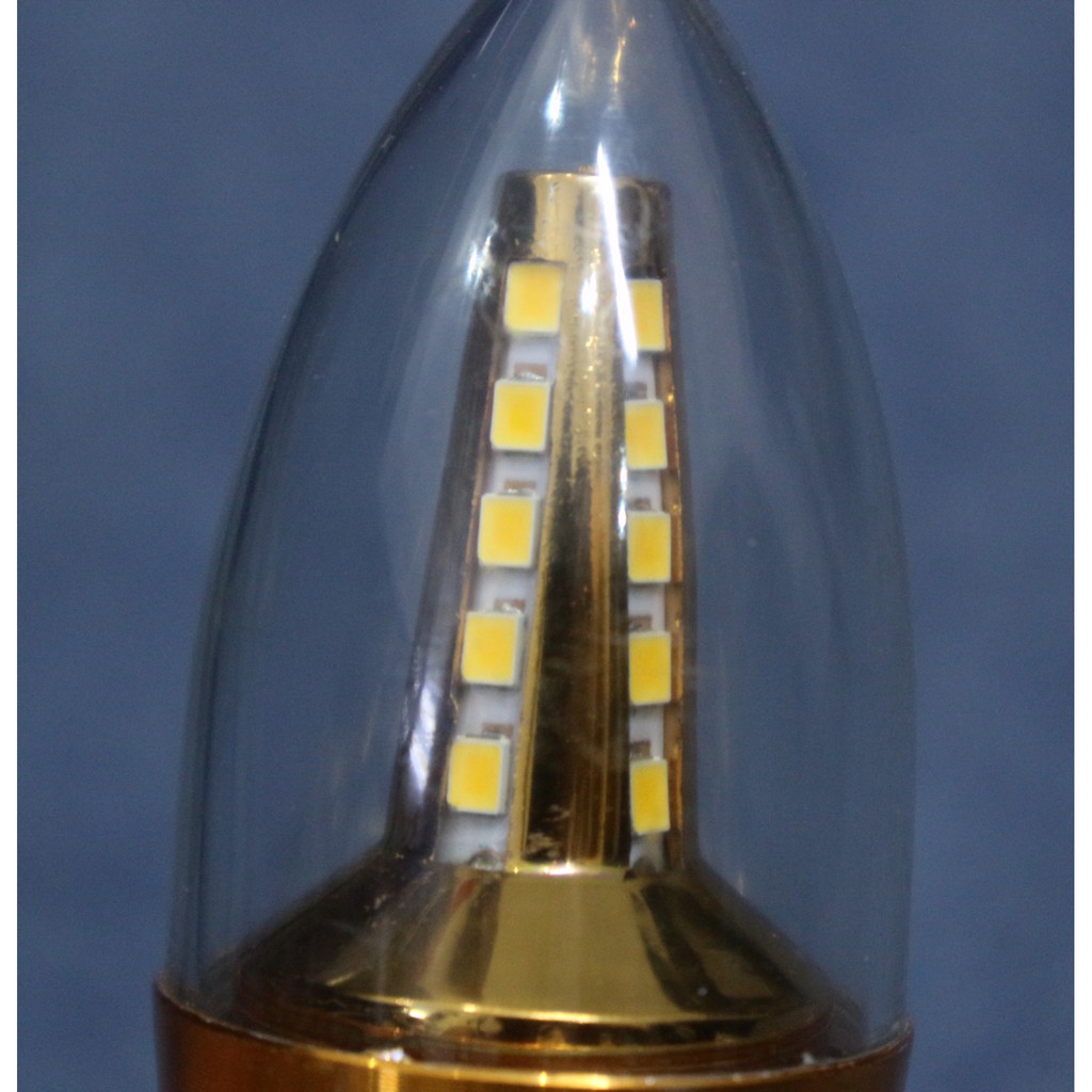 Bóng đèn LED nến 5w, đui xoáy nhỏ E14 | BigBuy360 - bigbuy360.vn