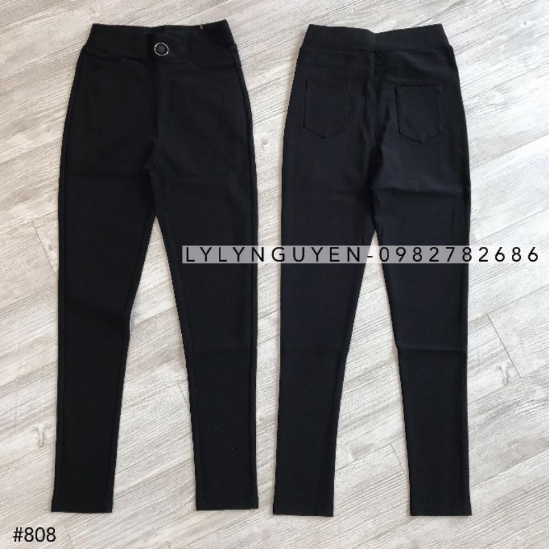 Quần legging khuy tròn hàng QCL1
