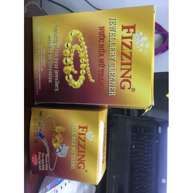 Nước rửa nữ trang Fizzing hộp 70ml