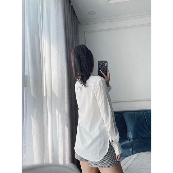 Áo sơ mi túi ngực xuất dư xịn