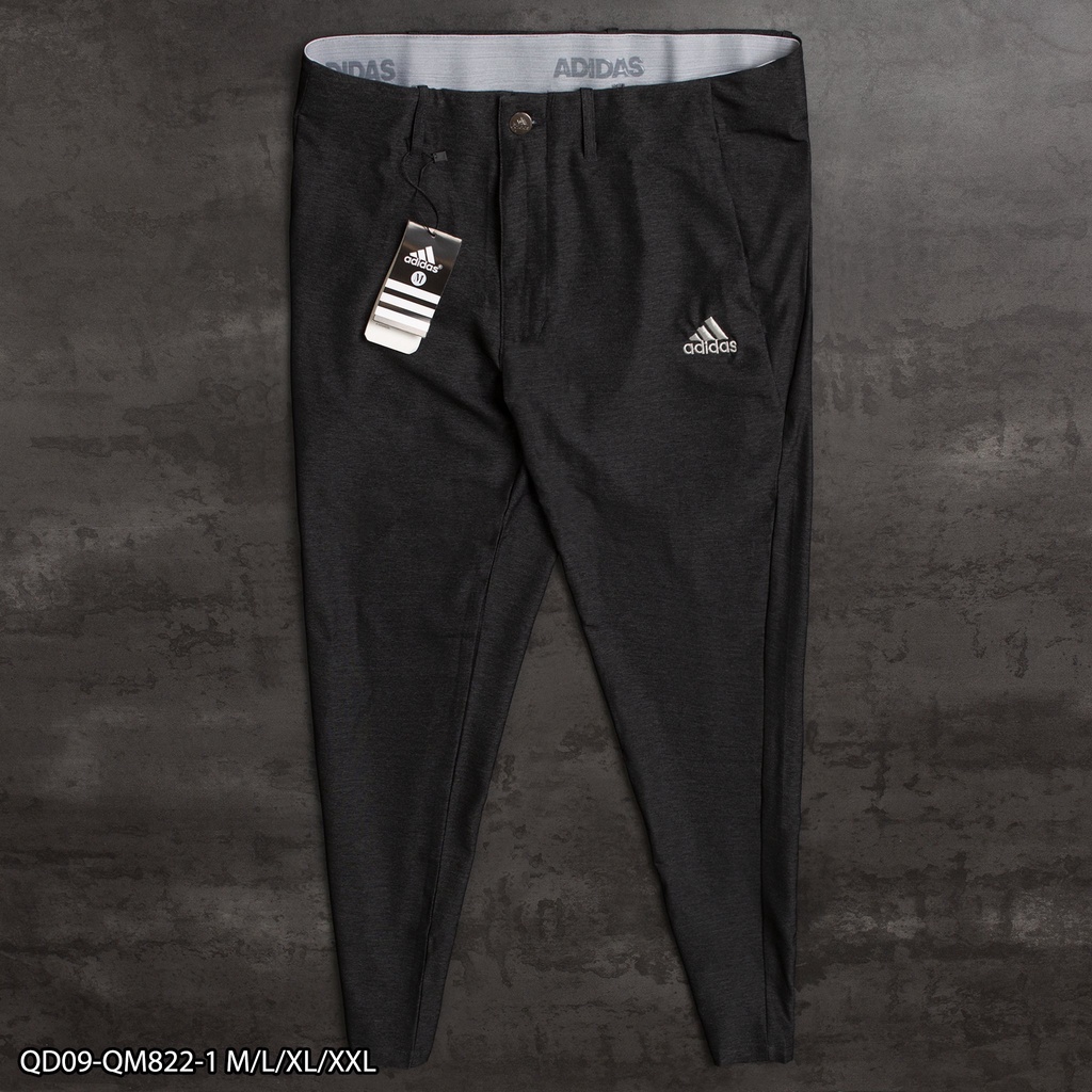 Quần dài golf Adidas xi dãn xịn QD09 - thể thao nam in viền lưng VNXK