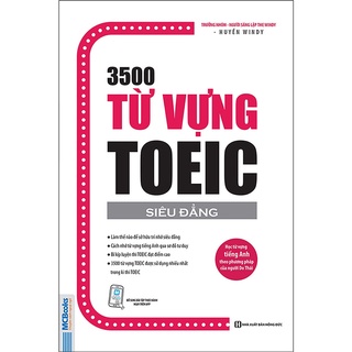 Sách - 3500 từ vựng toeic siêu đẳng mcbooks