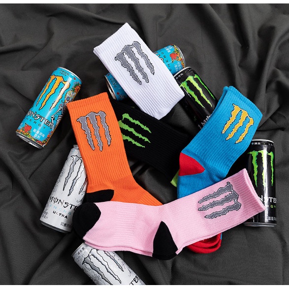 Vớ Tất MONSTER cao cổ  Nam Nữ phong cách  thể thao, trẻ trung, năng động.