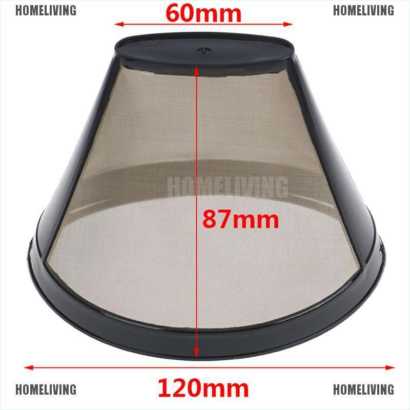 Dụng Cụ Lọc Cà Phê Tay Cầm Hình Nón Màu Vàng Kim Có Thể Giặt Và Tái Sử Dụng