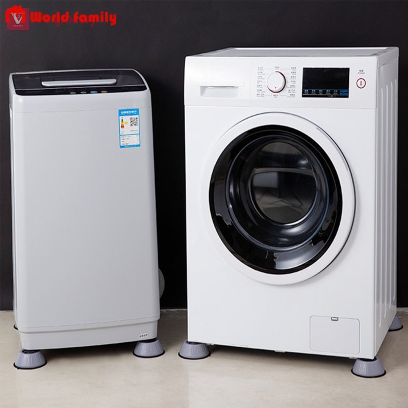 Chân máy giặt 4 miếng cao su Hút Chân Không cao cấp chống ồn chống rung