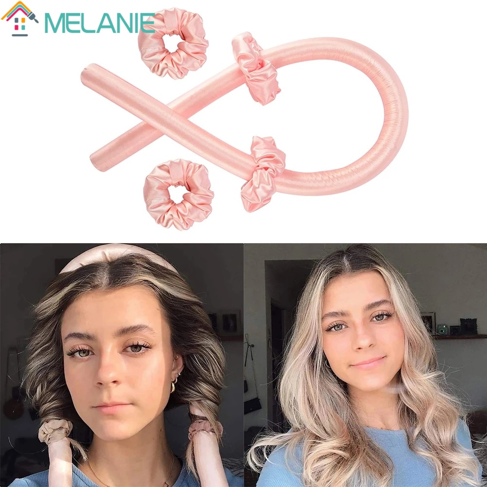 [Hàng mới về] Dụng cụ uốn tóc màu kẹo ngọt làm bằng xốp tiện dụng cho nữ