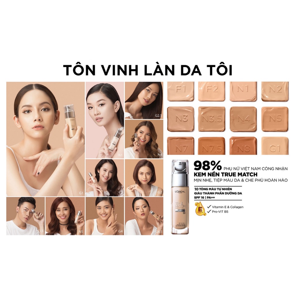 Kem Nền True Match Loreal 30ml