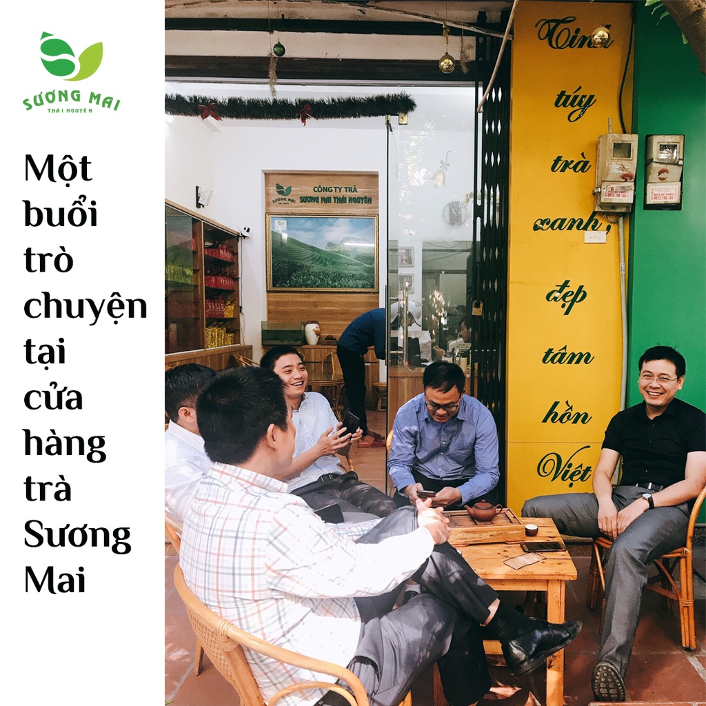 Trà Búp Tân Cương 2 Lá Hảo Hạng SƯƠNG MAI Giàu Hương, Đậm Vị - Chè Thái Nguyên Hảo Hạng SM00053