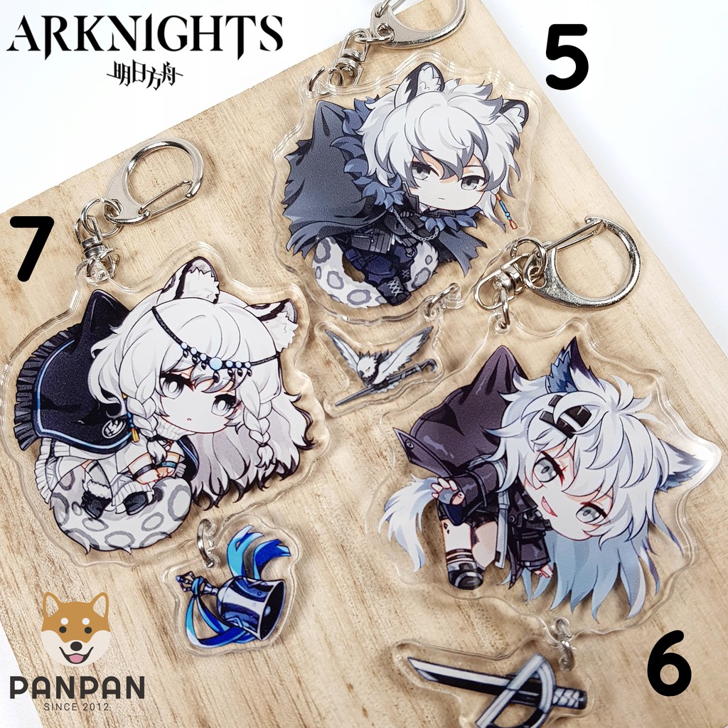 Móc khóa Anime DELUXE Arknights TREO (6cm)