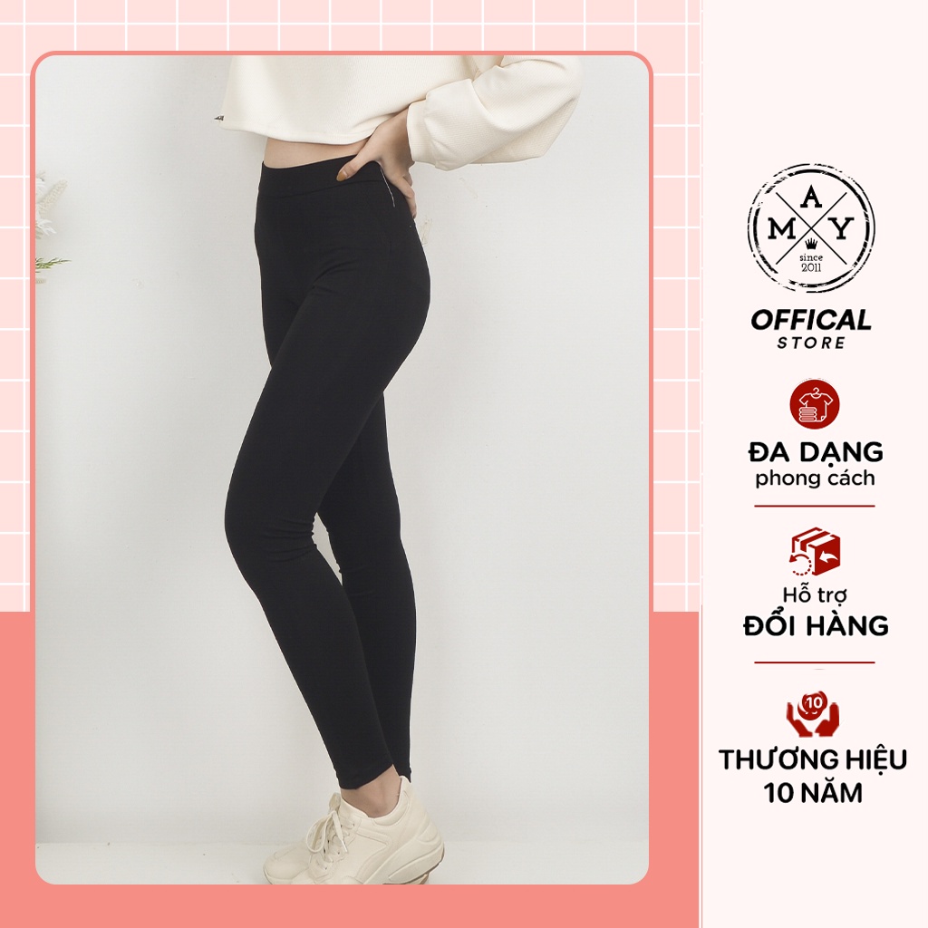 Quần Legging Nâng Mông Asos MAY.SINCE2011 Thiết Kế Ôm Vừa Tôn Dáng Cùng Chất Liệu Cotton Co Giãn Tốt MAN03-0056