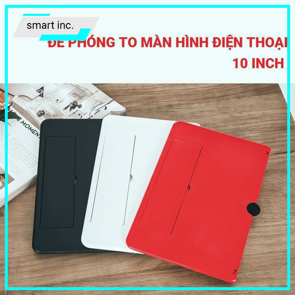 Giá Đỡ Phóng To Màn Hình Điện Thoại Xem Phim 🚀FREESHIP🚀 Kính Khuếch Đại Màn Hình Iphone Ipad Độ Phân Giải Cao 3D 4D