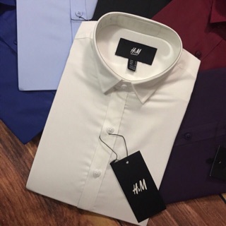 Sơmi nam H&M tay ngắn