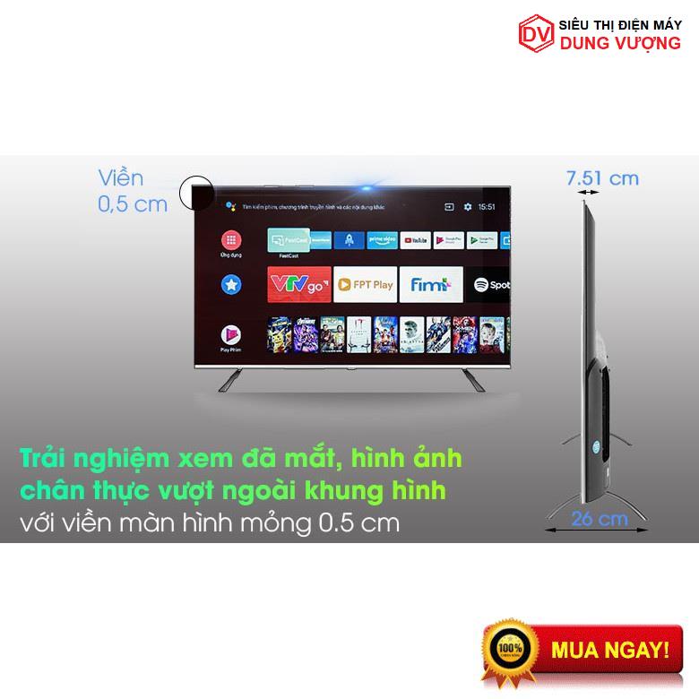 Tivi Casper 55 inch 55UW6000, Nhập Khẩu Thái Lan, Điều Khiển Giọng Nói [ Giá Rẻ- Giao nhanh HN] | BigBuy360 - bigbuy360.vn