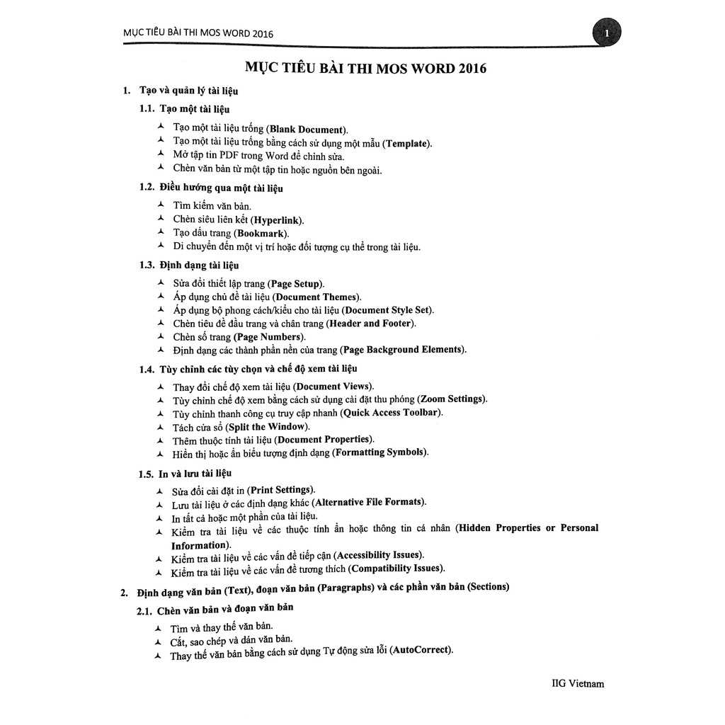 Sách Microsoft Office Word 2016