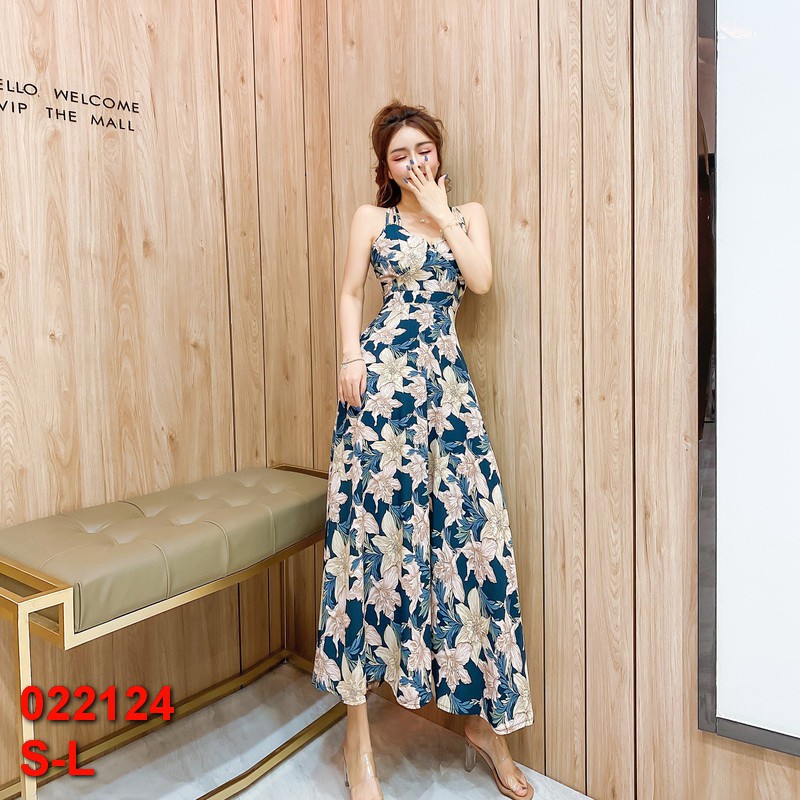 ĐẦM MAXI ĐAN DÂY QUẢNG CHÂU  SIÊU HOT TREND 2023 , VÁY MAXI ĐI BIỂN, ĐI DU LỊCH, CHECK IN