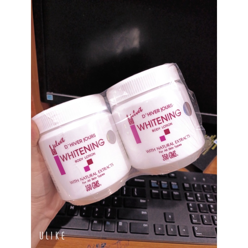Kem dưỡng thể Body Velvet LOTION WHITENING Thái Lan 350g