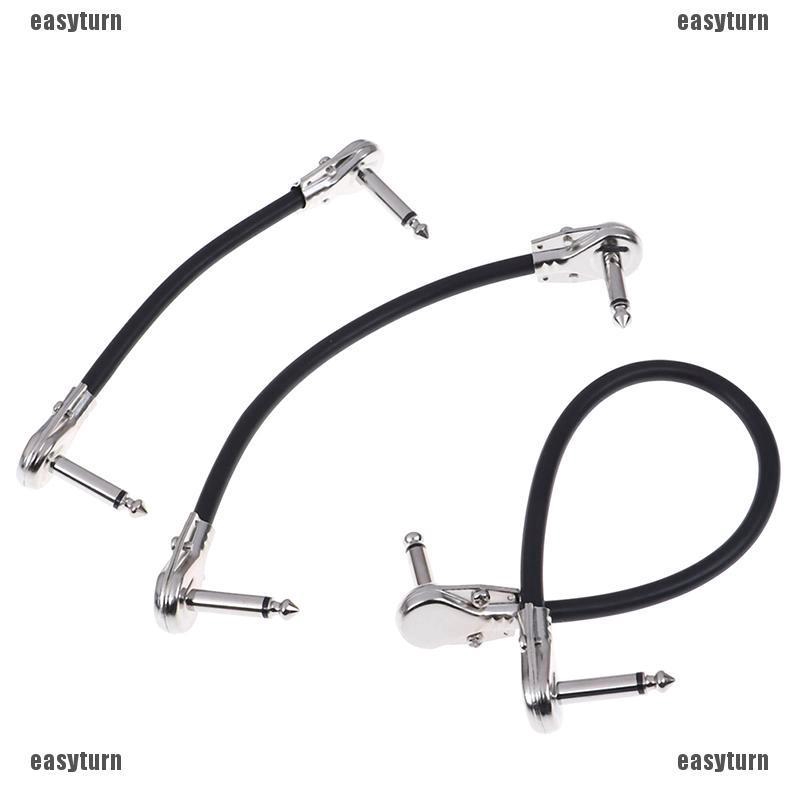 Dây cáp gắn đàn guitar hiệu ứng góc phải bàn đạp 15/20/30cm