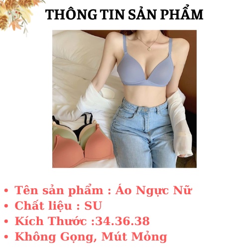 Áo ngực đúc su không gọng xuất Nhật 💖FREESHIP💖 Áo lót đệm mỏng chống ung thư AMYBRA -A639