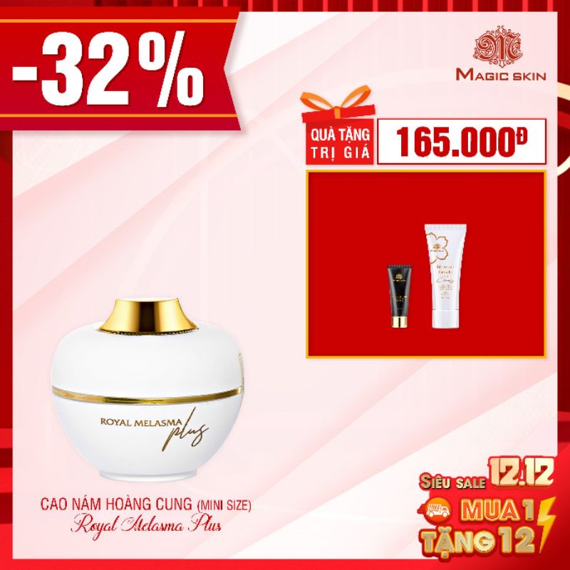 Cao ngừa nám CAO NÁM MAGIC SKIN tặng kèm Cốt Tuyết Hoa