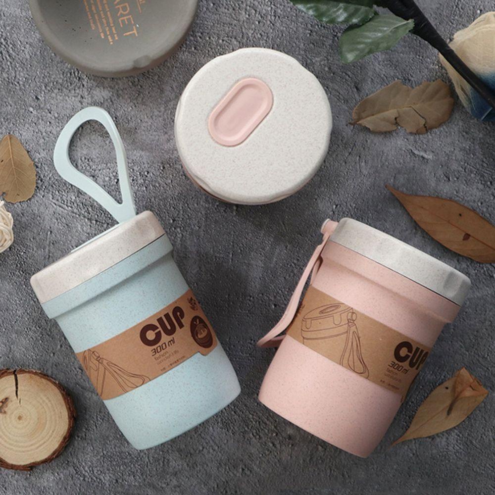 Hộp Đựng Thức Ăn Bằng Chất Liệu Lúa Mạch Thân Thiện Với Môi Trường Tiện Dụng Mang Theo Du Lịch / Dã Ngoại