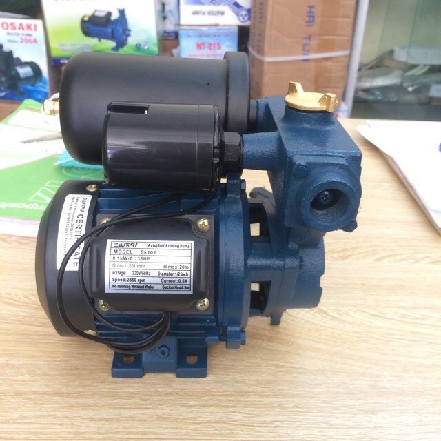 Máy bơm nước tăng áp cho máy giặt ,bình nóng lạnh SHIRAI SK101