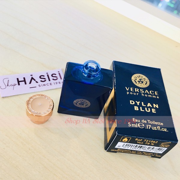 NƯỚC HOA MINI VERSACE - Pour Homme Dylan Blue EDT 5ml ( NAM ) | BigBuy360 - bigbuy360.vn