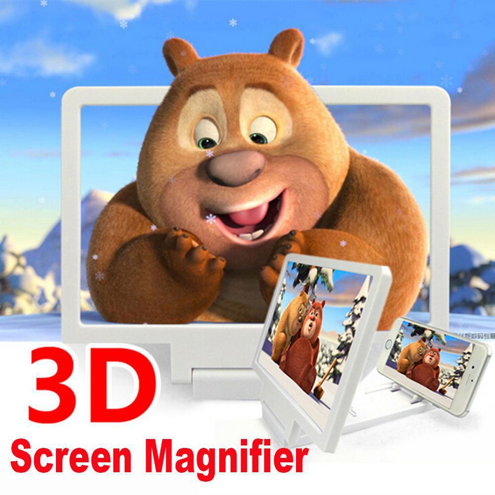 Giã đỡ kiêm màn hình khuếch đại 3D cho điện thoại