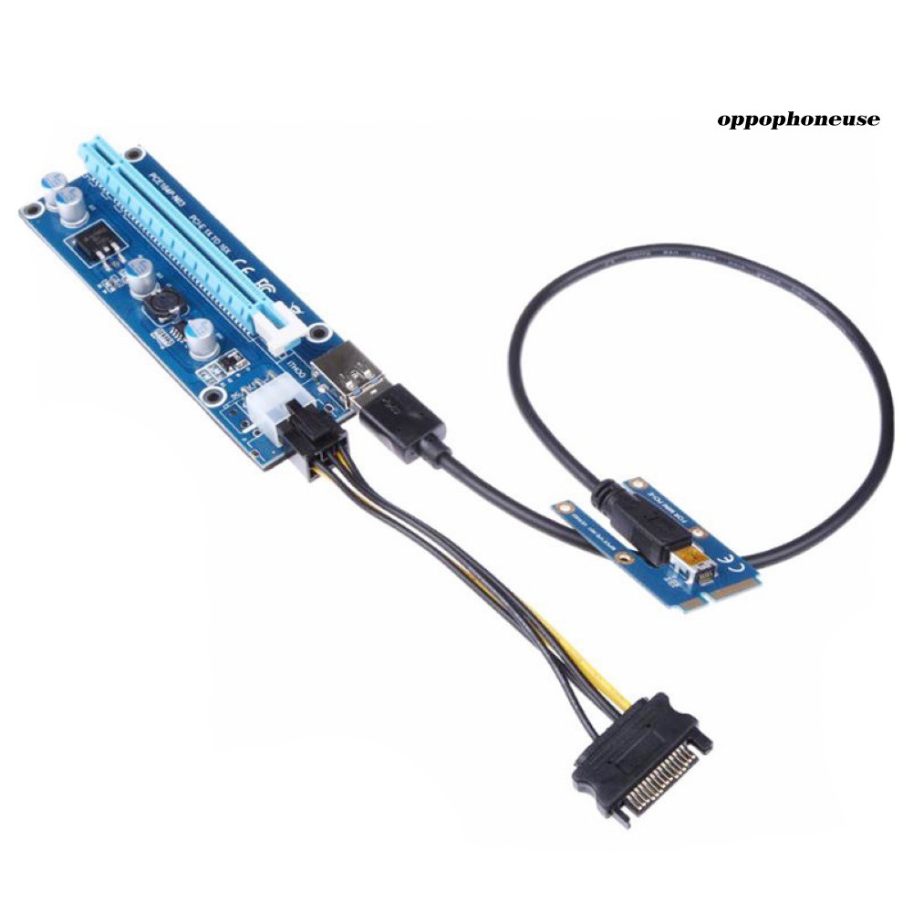 Bảng mạch cấp nguồn cho card đồ họa chuyển đổi Mini PCI-E sang PCI-E x16