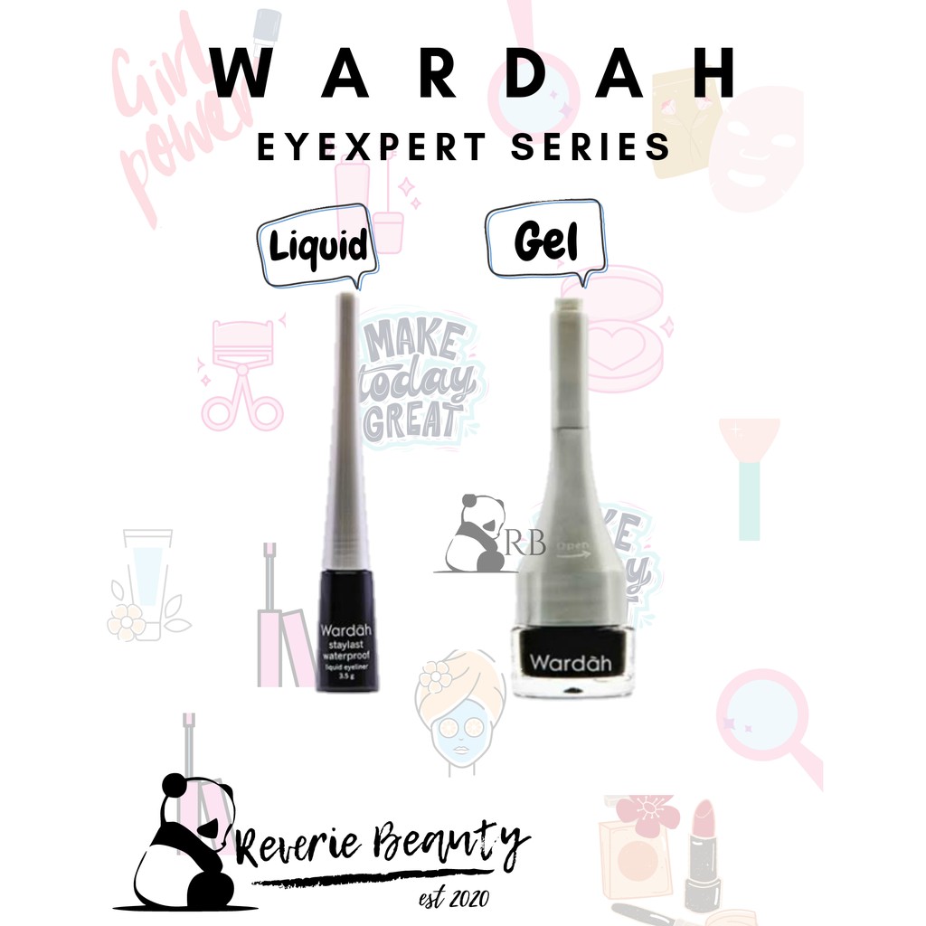 Wardah Bút Kẻ Mắt Dạng Lỏng Lâu Trôi / Kẻ Mắt Dạng Lỏng / Gel Wardah