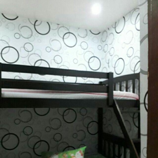 [xã_sốc] 10m Giấy dán tường Ô TRÒN (có keo sẵn)