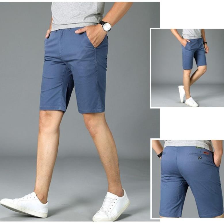 Quần Short Nam Kaki SK001 Cao Cấp Co Giãn Mềm Mịn Nhiều Màu Phong Cách Hàn Quốc MTSTORE