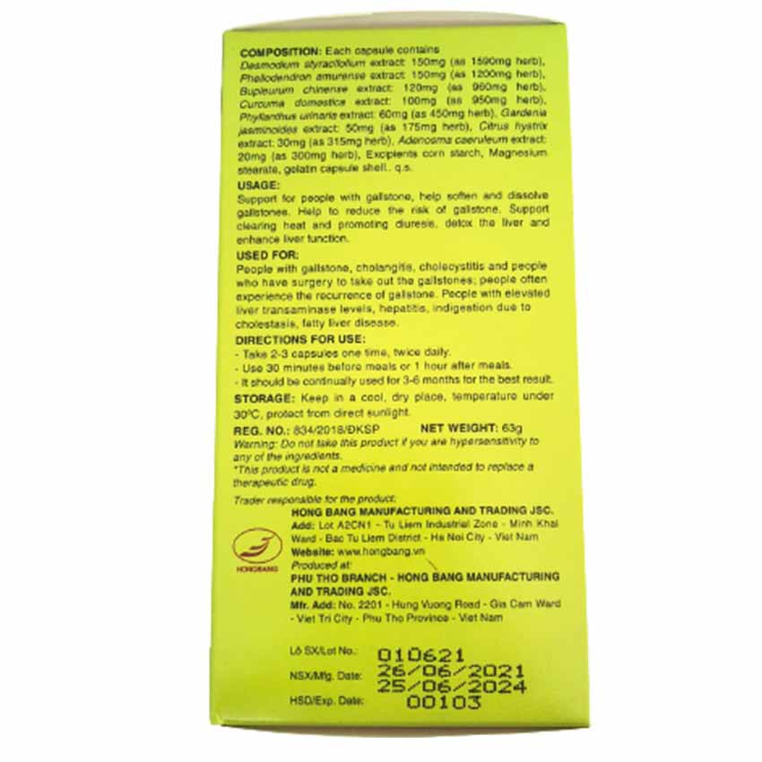 Kim Đởm Khang Hộp 90 Viên ngăn sỏi mật tái phát - Coastlinecare Pharmacy