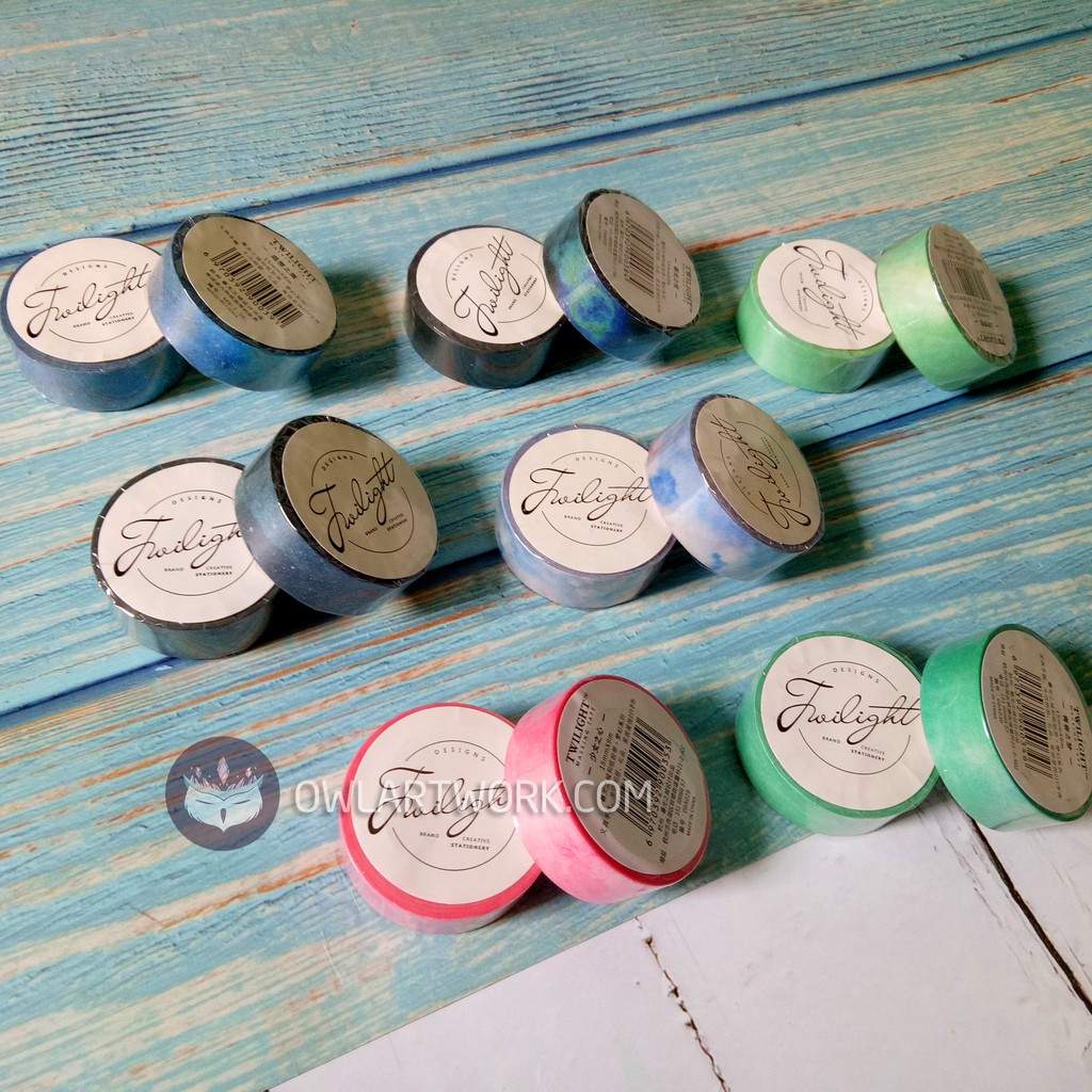 Băng dính trang trí Washi Tape CHỦ ĐỀ NGÂN HÀ (GALAXY)