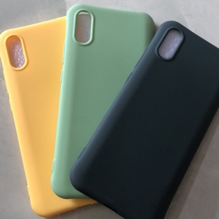 Xiaomi Redmi 9A Ốp lưng dẻo màu trơn dày