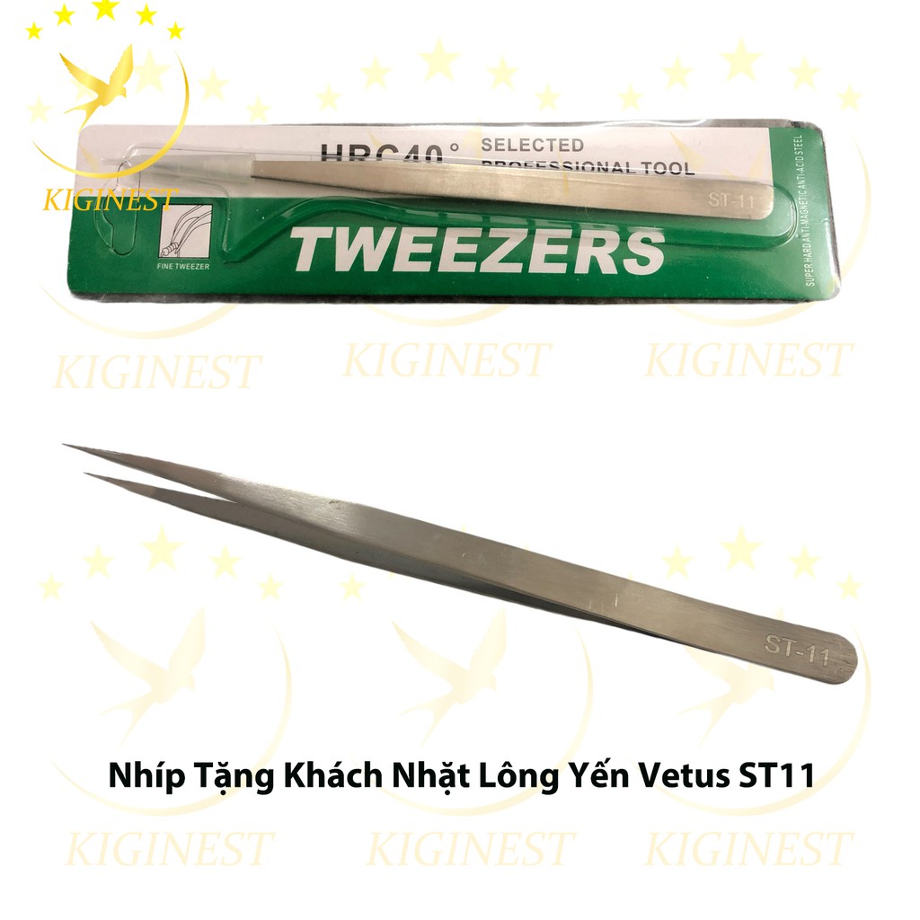 NHÍP NHẶT LÔNG YẾN - NHÍP THÉP THƯỜNG VETUS - KHUYẾN MẠI CỰC SỐC