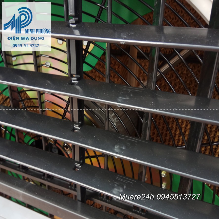 Bảo hành 24 Tháng Quạt điều hòa quạt hơi nước công nghiệp Sanli SL130 550W
