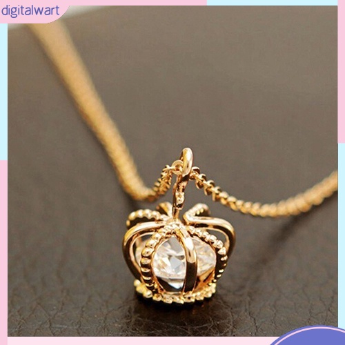 Dây Chuyền Mặt Hình Vương Miện Đính Đá Thời Trang