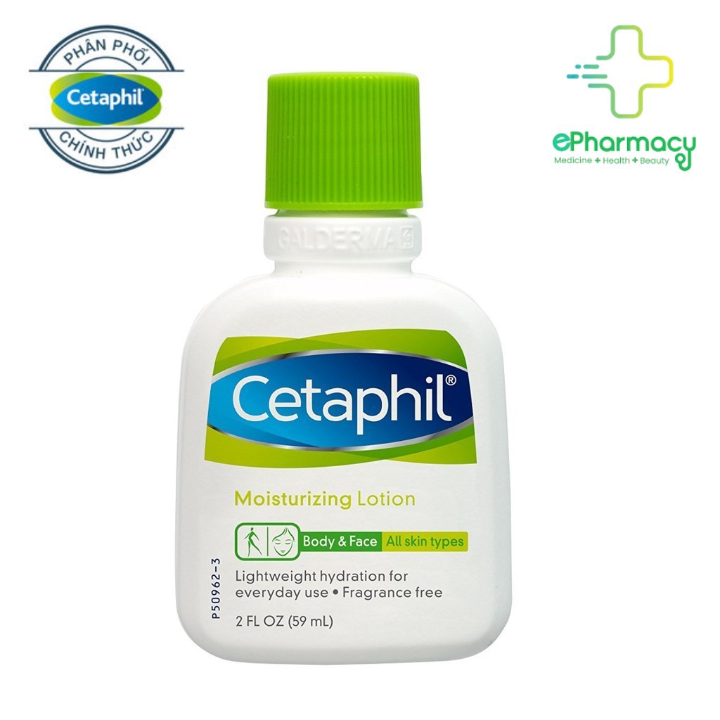 Cetaphil Moisturizing Lotion - Sữa dưỡng ẩm Cetaphil dưỡng ẩm toàn thân và da mặt 59ml